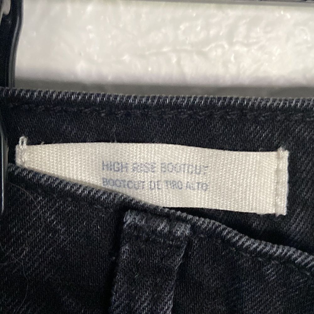 Women's High-Rise Bootcut Jeans - Universal Thread™ Black - Picture 13 of 15